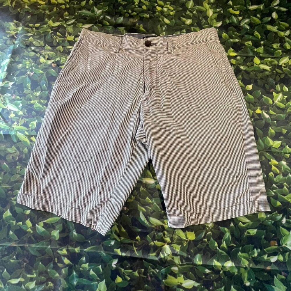 Banana-republic Men's Grey and Tan Shorts